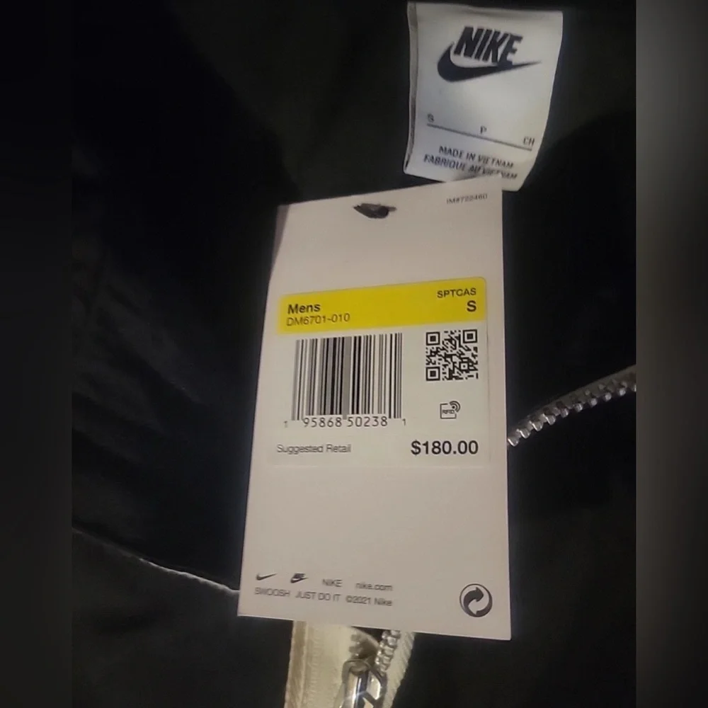 Nike Sportswear Style Essentials 1/2 zip Anorak Windbreaker Jacket DM6701-010
